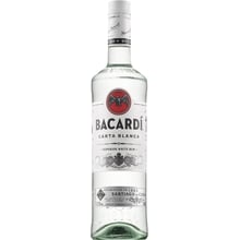 Ром Bacardi Carta Blanca від 6 місяців витримки 0.7л 40% (PLK5010677012546): Об'єм, л 0.7