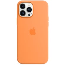 Аксесуар для iPhone Apple Silicone Case with MagSafe Marigold (MM2M3) for iPhone 13 Pro Max: Колір помаранчевий