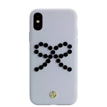 Аксесуар для iPhone Luna Aristo Prima Donna Punk Grey (LA-IPXBOW-GRY) for iPhone X/iPhone Xs: Колір сірий