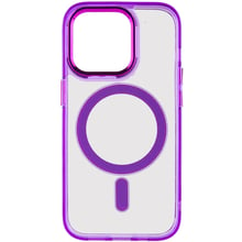 Аксесуар для iPhone Epik TPU Iris with MagSafe Violet для iPhone 14 Pro Max: Колір фиолетовый