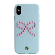 Аксесуар для iPhone Luna Aristo Prima Donna Blush Blue (LA-IPXBOW-BLU) for iPhone X/iPhone Xs: Колір блакитний