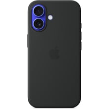 Чохол для iPhone Apple iPhone 16 Silicone Case with MagSafe - Black (MYY13ZM/A): Колір черный