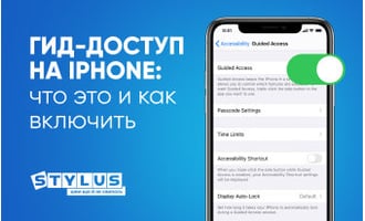 Гид-доступ на iPhone: что это и как включить