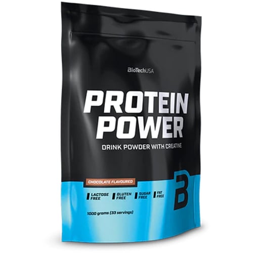 Протеїн BioTechUSA Protein Power 1000 g / 33 servings / Chocolate