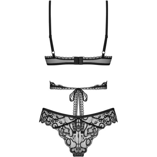 Комплект Obsessive Blomentis 2-pcs set XS/S: Применение На тело