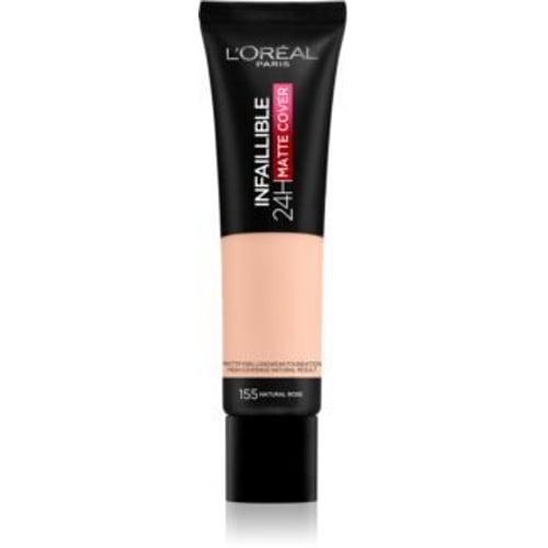 L'Oreal Paris Infaillible 24h Matte Cover N155 Натуральний рожевий Тональний крем 30 ml