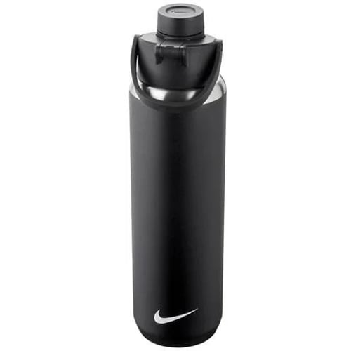 Фляга Пляшка Nike SS RECHARGE CHUG BOTTLE 24 OZ Чорно-білий Уні 709 мл (N.100.3311.091.24)