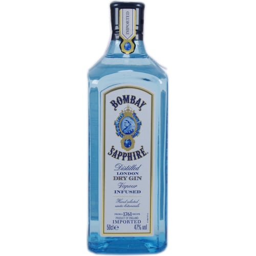 Джин Bombay Sapphire 0.5л 47% (PLK5010677713009)