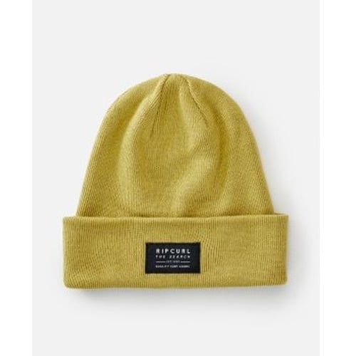 Шапка Rip Curl Crusher Tall Beanie желтая (KBNAO9-9652)