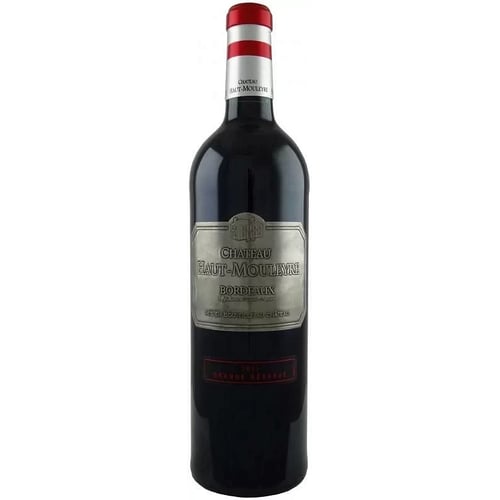 Вино Chateau Haut-Mouleyre Bordeaux Rouge Metal Lebel червоне сухе 0.75л (VTS1313238)
