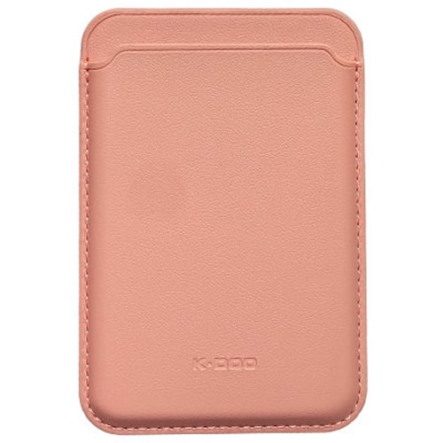 Чохол для iPhone K-DOO Leather Wallet MagSafe Pink