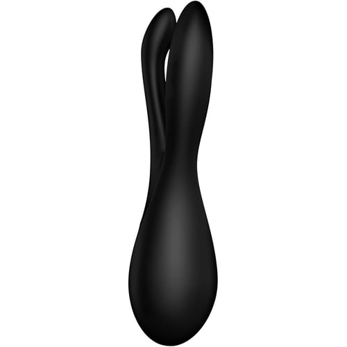 Кліторальний вібратор Satisfyer Threesome 2 Black: Довжина, см 14