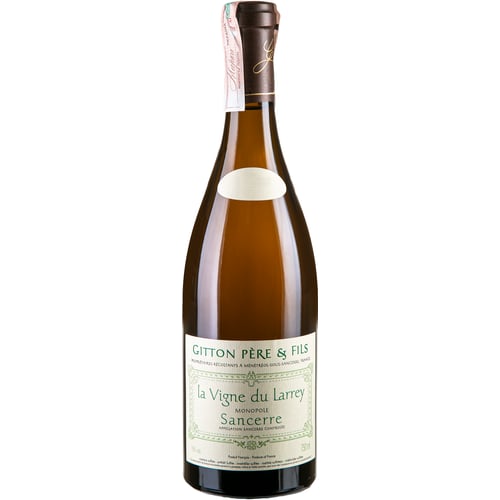 Вино Gitton Sancerre Vigne du Larrey 2019 біле сухе 0.75 (VTS1218191)