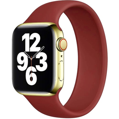 Аксессуар для Watch Fashion Solo Loop Dark Red Size 9 (177mm) for Apple Watch 38/40/41mm