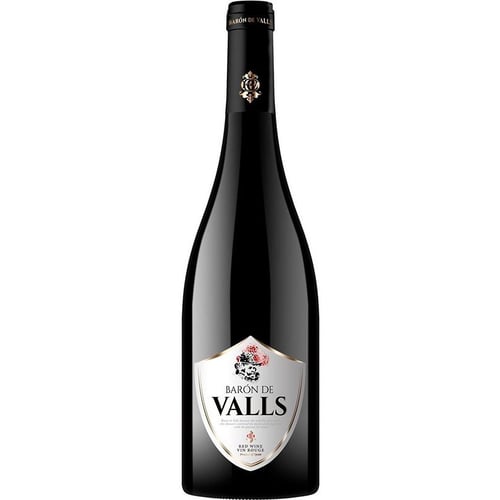 Вино Vicente Gandia Barón de Valls Tinto, красное полусухое, 0.75л 11.5% (WHS8410310095191)