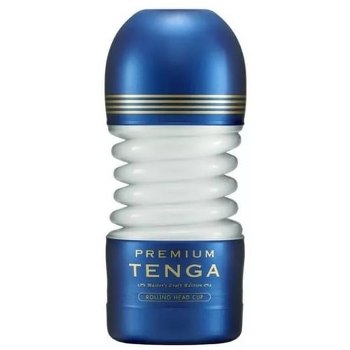 Мастурбатор Tenga Premium Rolling Head Cup (білий)