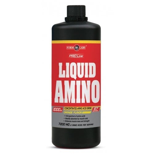 Амінокислота для спорту Form Labs Amino Liquid 1000 ml /67 servings/ Orange