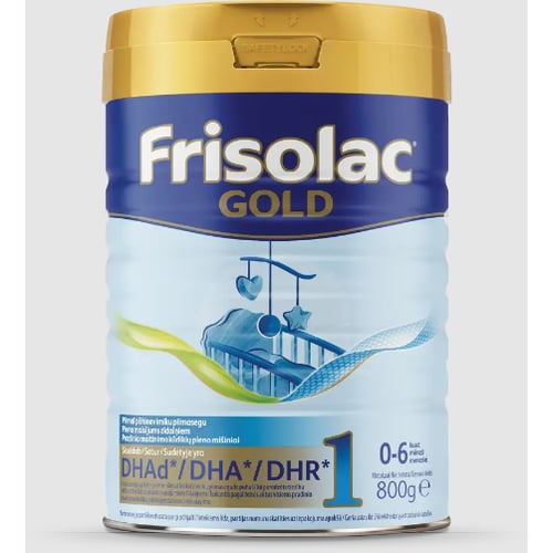 Суміш суха молочна початкова Frisolac Gold 1 для дітей від 0 до 6 місяців 800 г (1009133)