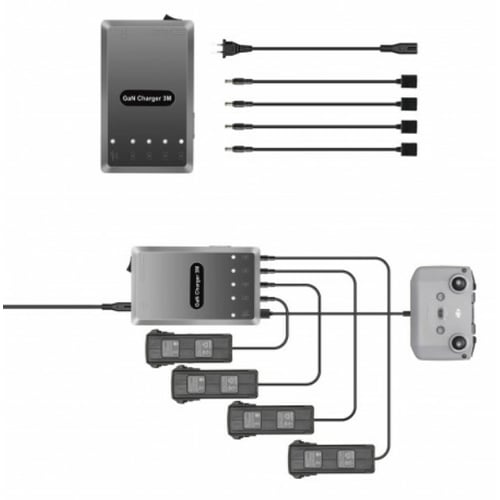 Зарядна станція StartRC 6-в-1 120W GaN Charger для DJI Mavic 3