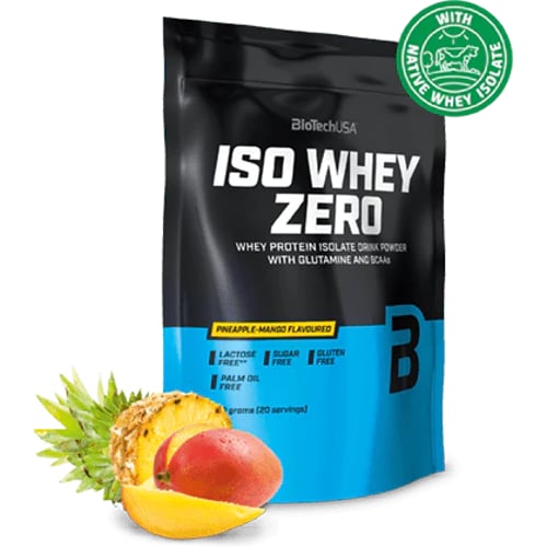 Протеин BioTechUSA Iso Whey Zero 500 g / 20 servings / Pineapple Mango