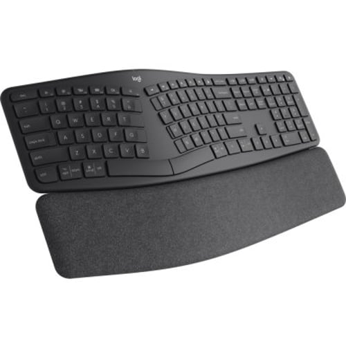 Клавіатура Logitech ERGO K860 Bluetooth/Wireless UA Black (920-010108, 920-010352)