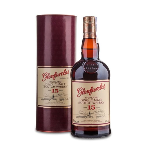 Виски Glenfarclas 15 Years Old, gift box (0,7 л) (BW2954)