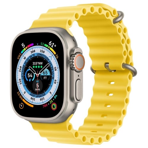 Аксесуар для Watch Apple Ocean Band Yellow (MQEC3) для Apple Watch 44/45/49mm