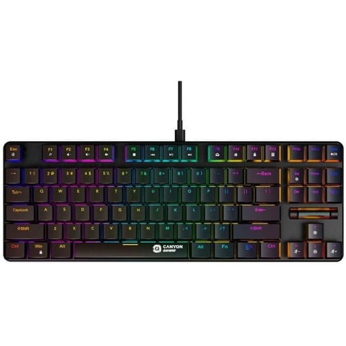 Клавиатура Canyon Cometstrike GK-50 RGB TKL (CND-SKB50-US)