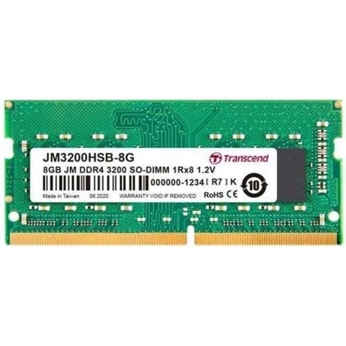 Transcend 8 GB SO-DIMM DDR4 3200 MHz JetRam (JM3200HSB-8G)