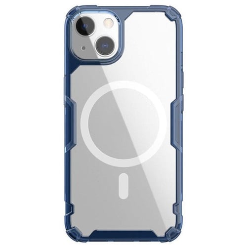 Чехол для iPhone Nillkin Nature Pro Magnetic Blue/Clear for iPhone 13 / 14