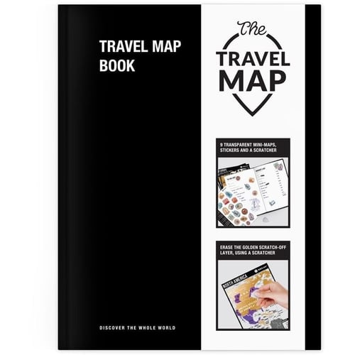 Планер путешествий Travel Map Book (TMB)