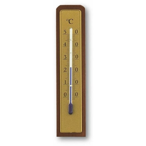 Термометр кімнатний TFA горіх 133х30 мм (121009)