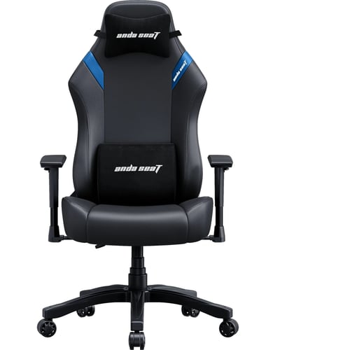 Кресло игровое Anda Seat Luna Black/Blue Size L (AD18-44-BS-PV)