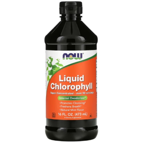 NOW Foods Liquid Chlorophyll Хлорофилл жидкий с мятным вкусом 473 мл (Для профилактики иммунной системы) (79006444) Stylus approved