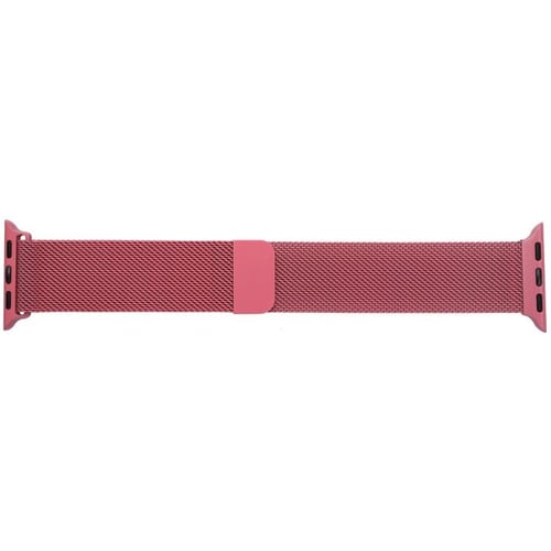 Аксессуар для Watch Fashion Milanese Loop Band Raspberry Red for Apple Watch 42/44/45/49mm