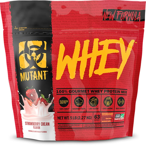 Протеїн Mutant Whey 2270 g / 61 servings / Strawberry Cream