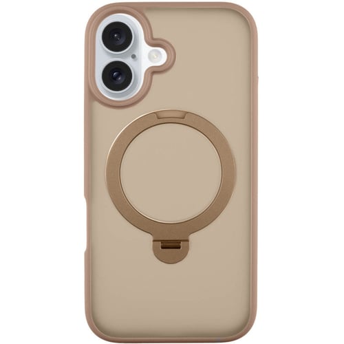 Чохол для iPhone Mobile Case Metal Buttons with MagSafe HQ Ring Rose Gold для iPhone 16