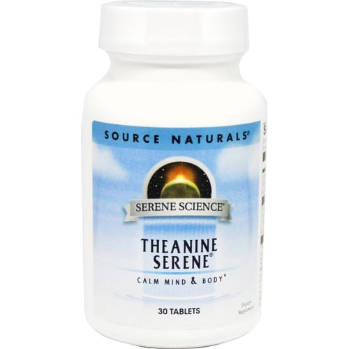 Source Naturals Theanine Serene, 30 Tab
