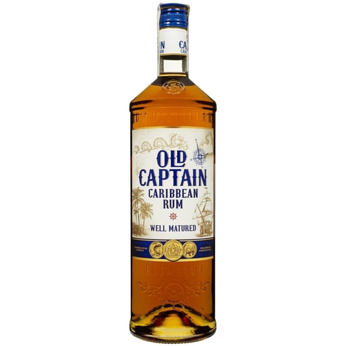 Ром Old Captain Rum Gold Rum 37.5% 1 л (FSH_8711114480658)