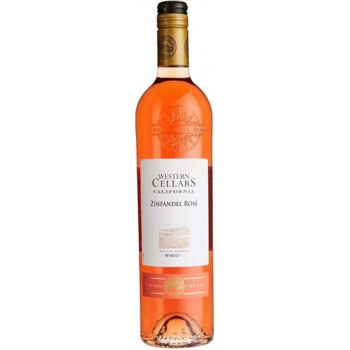 Вино Western Cellars Zinfandel Rose розовое полусухое 0.75л (VTS1312920)