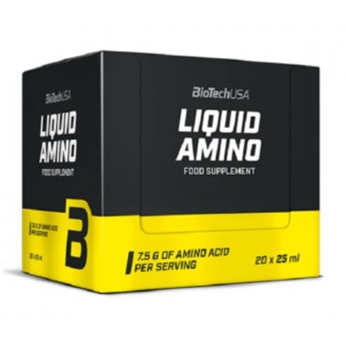 Аминокислота для спорта BioTechUSA Liquid Amino 20х25 ml Lemon