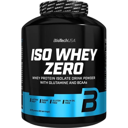 Протеин BioTechUSA Iso Whey Zero 2270 g / 90 servings / Vanilla