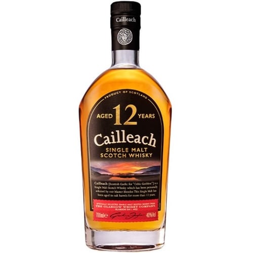 Віскі Glasgow Whisky Limited Cailleach 12 Year Old Single Malt Scotch Whisky gift box 40% 0.7л (WHS5060169802483)