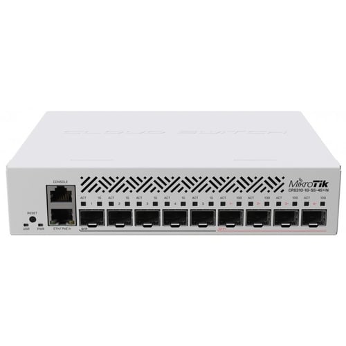 Сетевой коммутатор MikroTik netFiber9 Cloud Router Switch CRS310-1G-5S-4S+IN