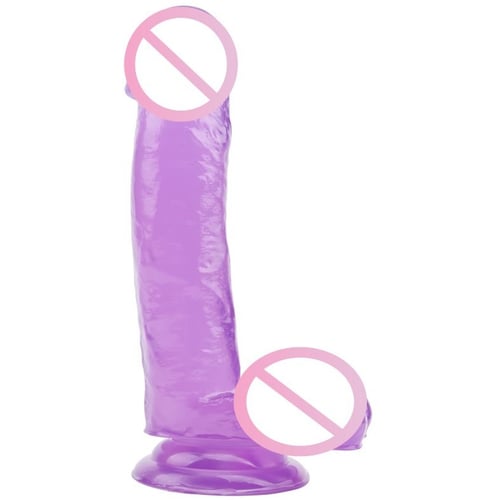 Фалоімітатор Chisa Hi-Rubber 7" Dildo Purple