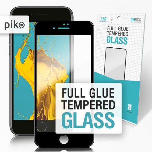 Защитное стекло для iPhone Piko Tempered Glass Full Glue Black for iPhone SE 2020/iPhone SE 3 2022/iPhone 8/iPhone 7