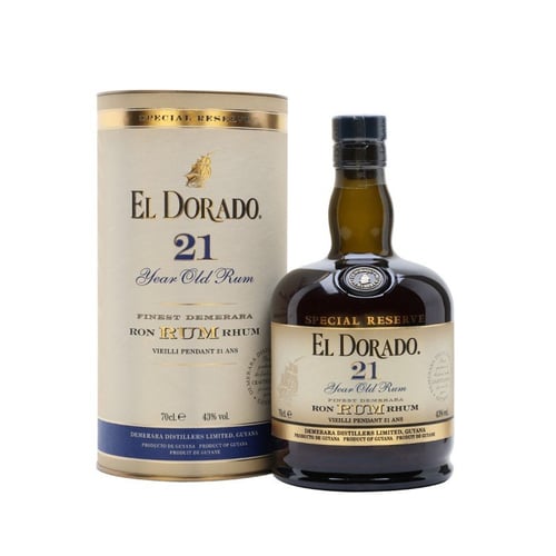 Ром El Dorado 21 Years Old (0,7 л) Tube (BW42796)