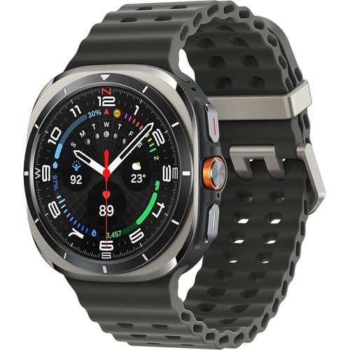 Смарт-часы Samsung Galaxy Watch Ultra 47mm LTE Titanium Silver with Dark Grey Marine Band (SM-L705FZTA)