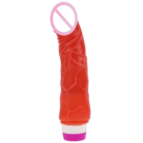 Вібратор Barbara Jeff Vibrator Red