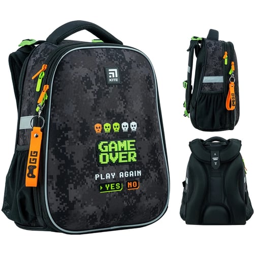 Рюкзак Kite Education каркасний 531 Game Over (K24-531M-6)